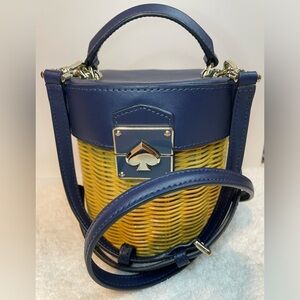 Kate Spade New York Rumí Medium Wicker Bag